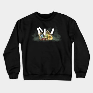 Tanuki on strike Crewneck Sweatshirt